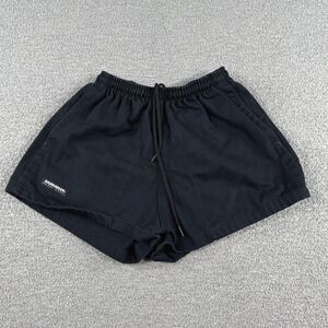 Barbarian Rugby Wear Shorts Men's Small Black Running Athletic Made In Canada
